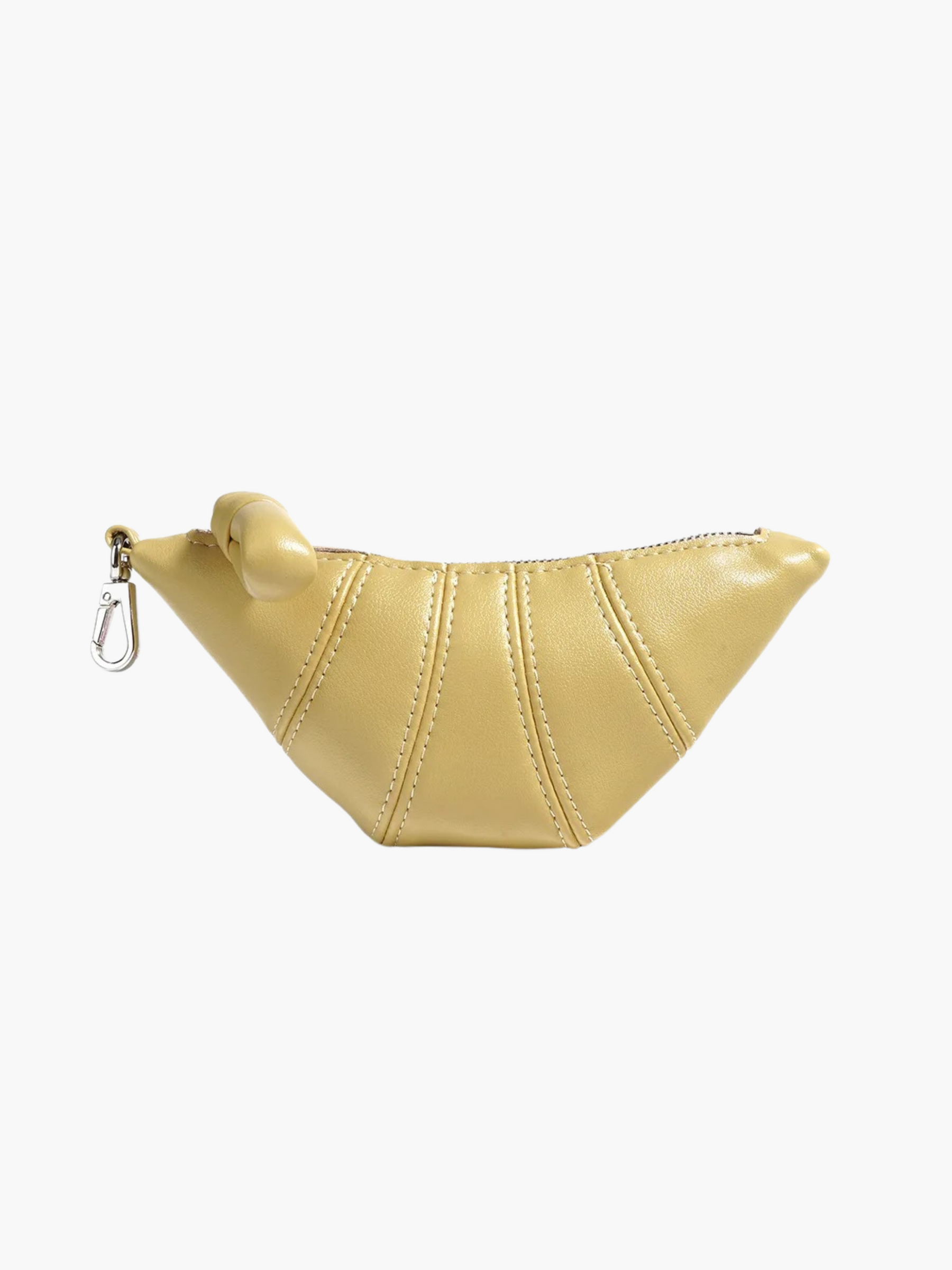 Jolanda | Luxe Clutch van Echt Leer in Croissant Design