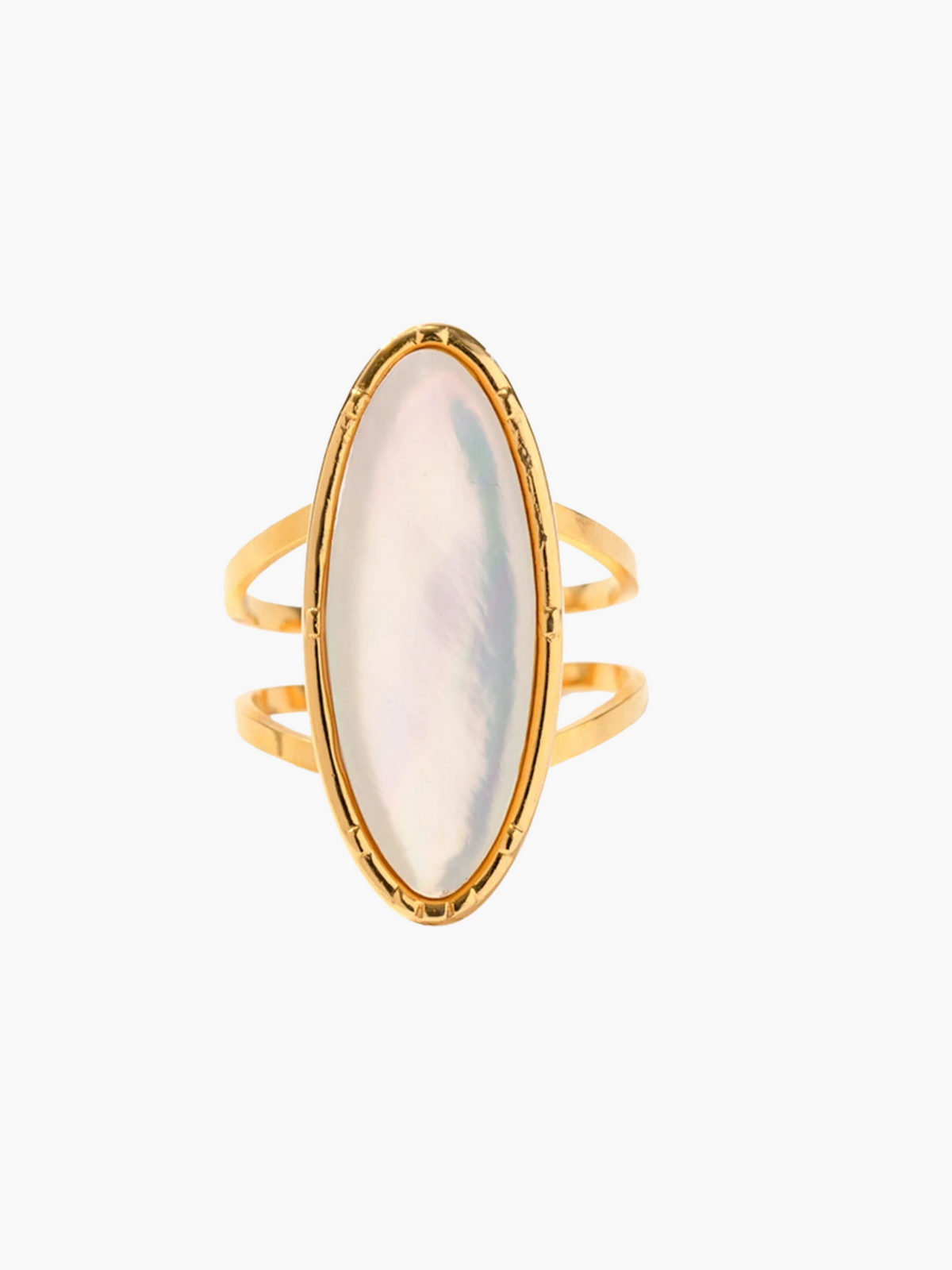 Elin | Vintage Ovale Shelp Ring