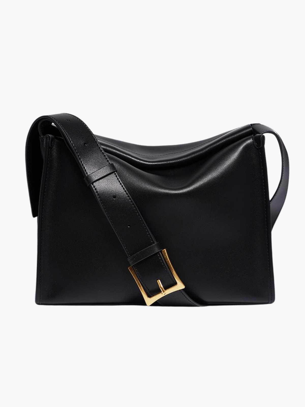 Roselle | Minimalistische Messenger Tas van Echt Leer