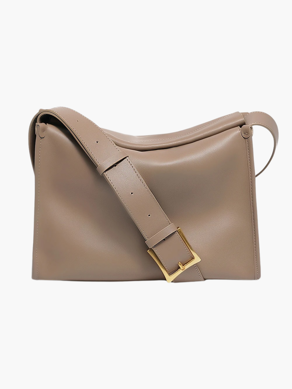 Roselle | Minimalistische Messenger Tas van Echt Leer