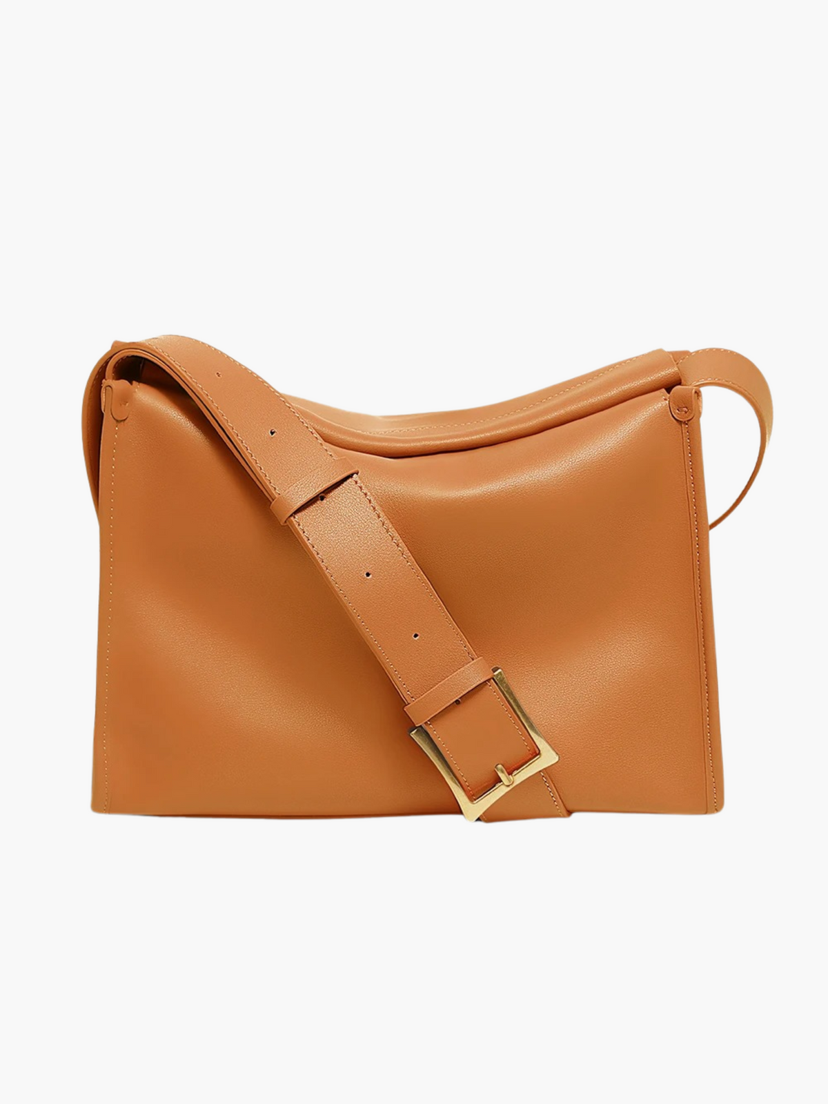 Roselle | Minimalistische Messenger Tas van Echt Leer