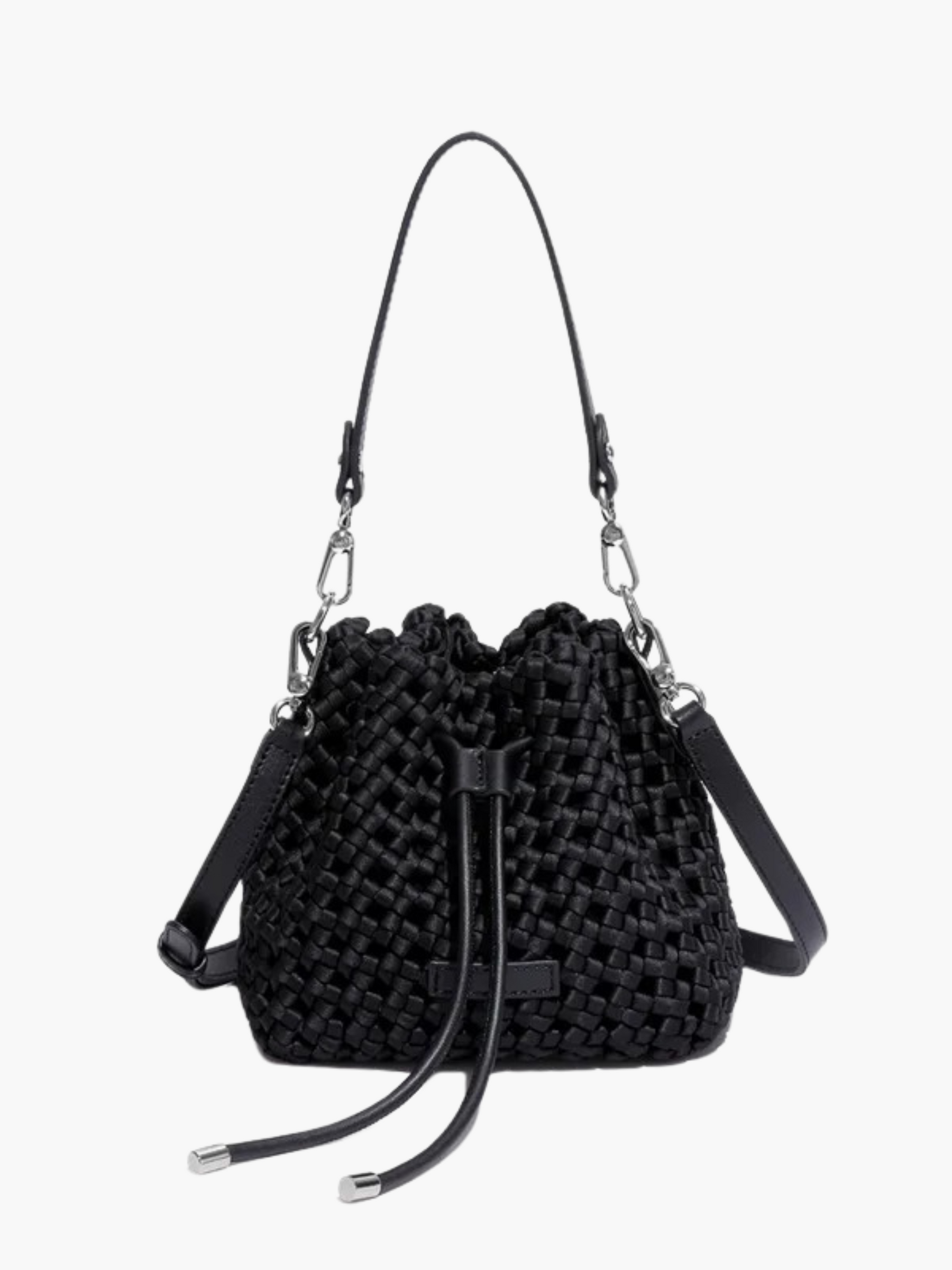 Lucille | Trendy Handtas van Geweven Nylon