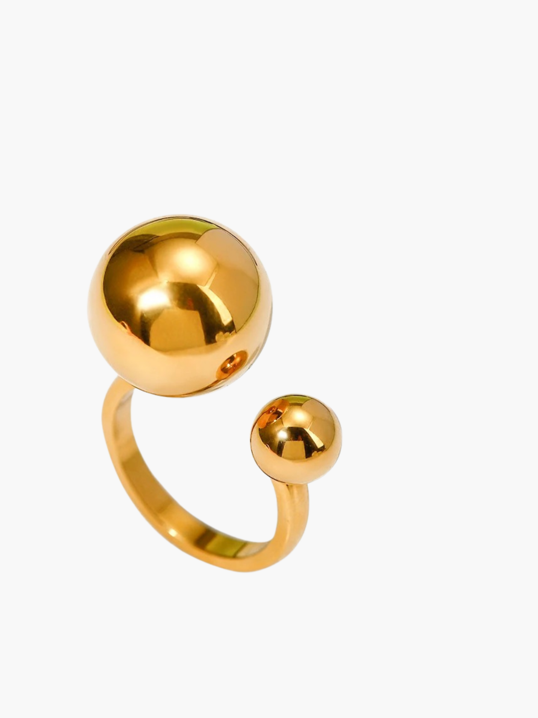 Jana | 18K Artistieke Bal Open Ring