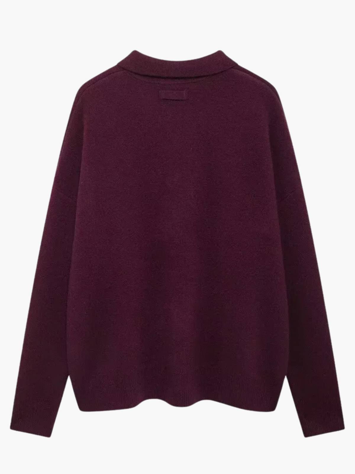 Camila | Stijlvolle Wolblend Polo Kraag Pullover Sweater voor Dames