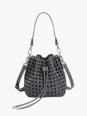 Lucille | Trendy Handtas van Geweven Nylon