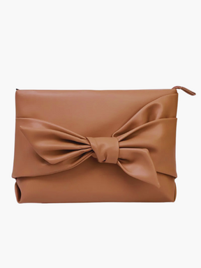 Georgia | Elegante Leren Strik Clutch