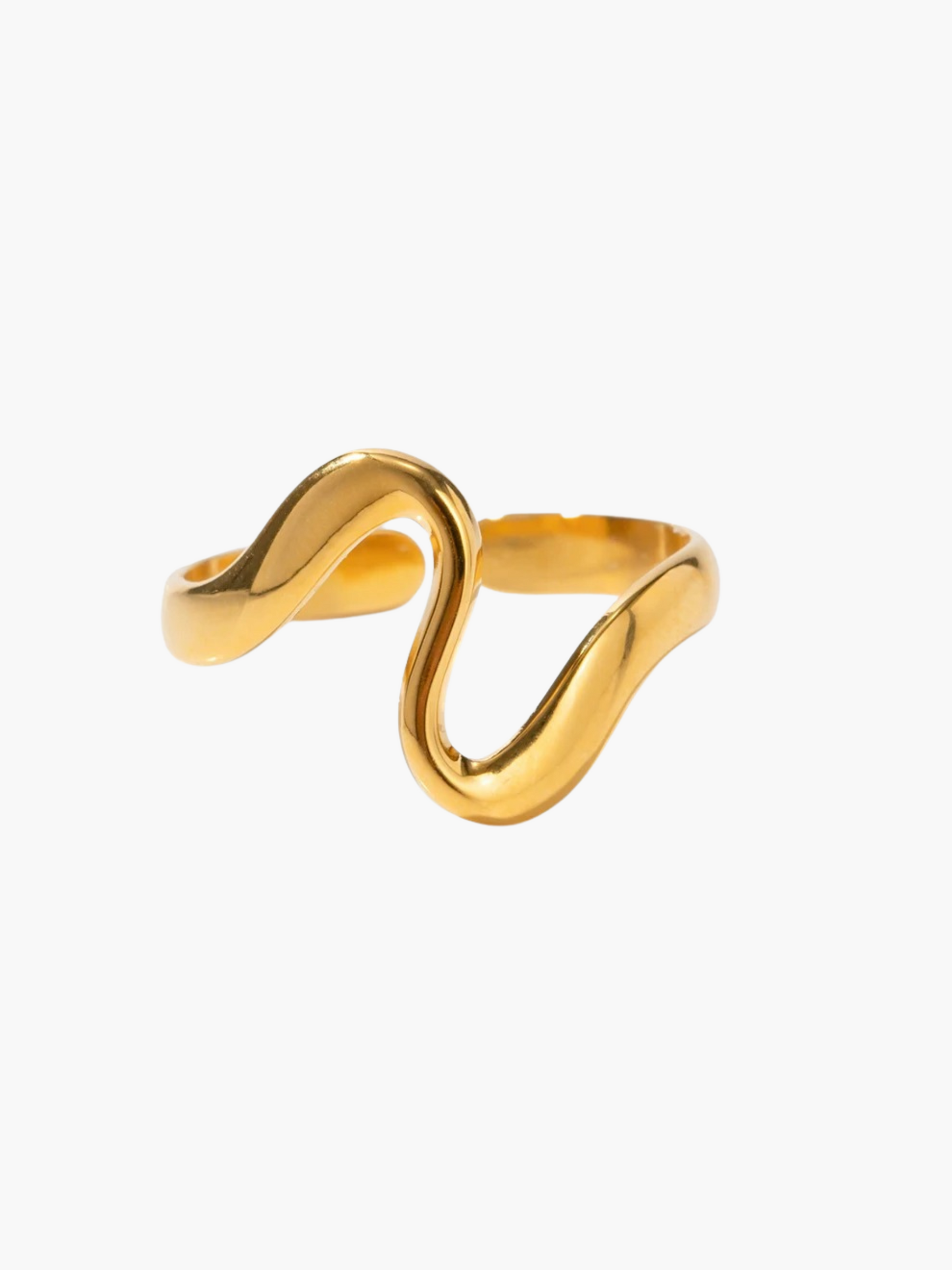 Niella | Minimalistische Geometrisch Gedraaide Ring