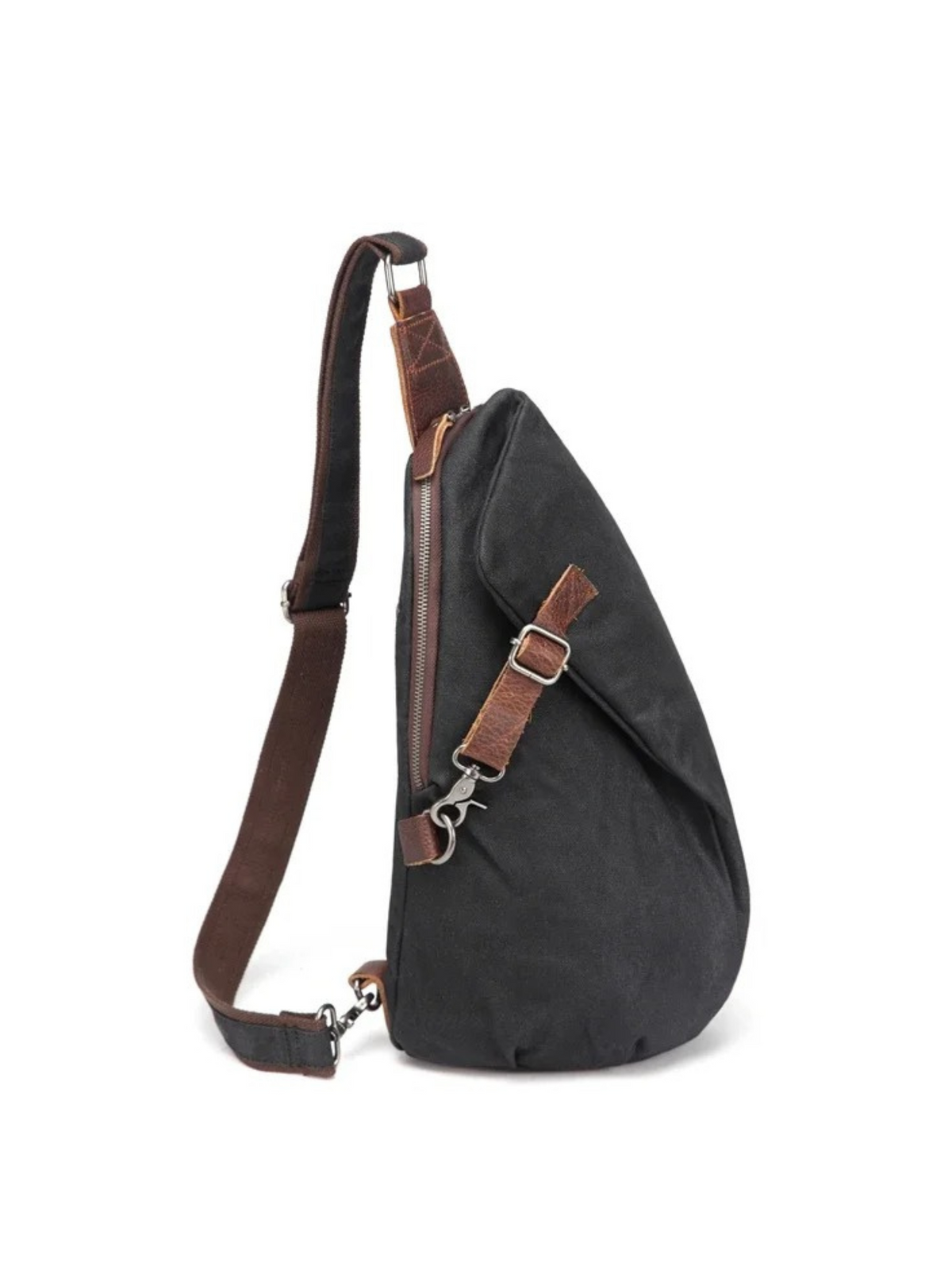 Indy | Casual Crossbody Tas van Gewaxt Canvas