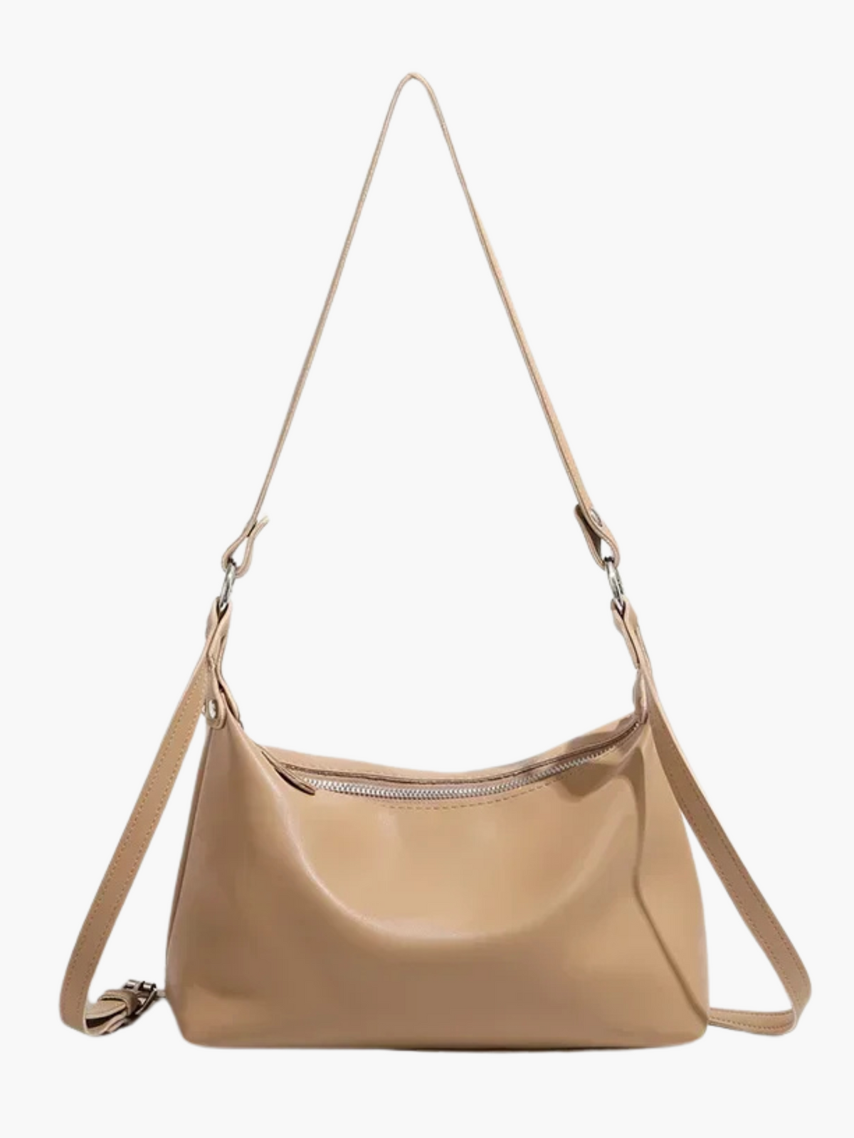 Amanda | Luxe Crossbody Hobo Bag met Grote Capaciteit