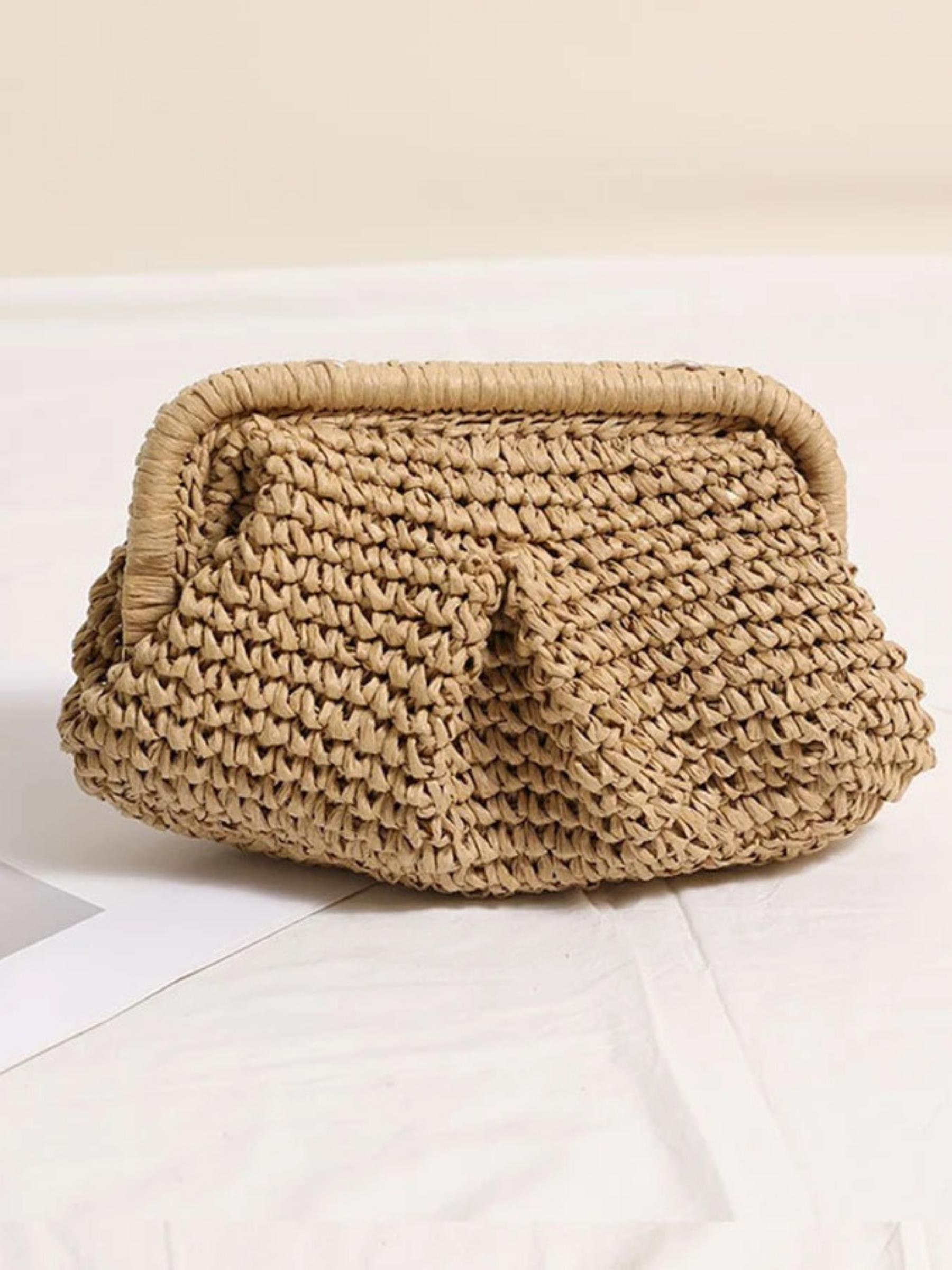 Coco | Stijlvolle Gevlochten Clutch