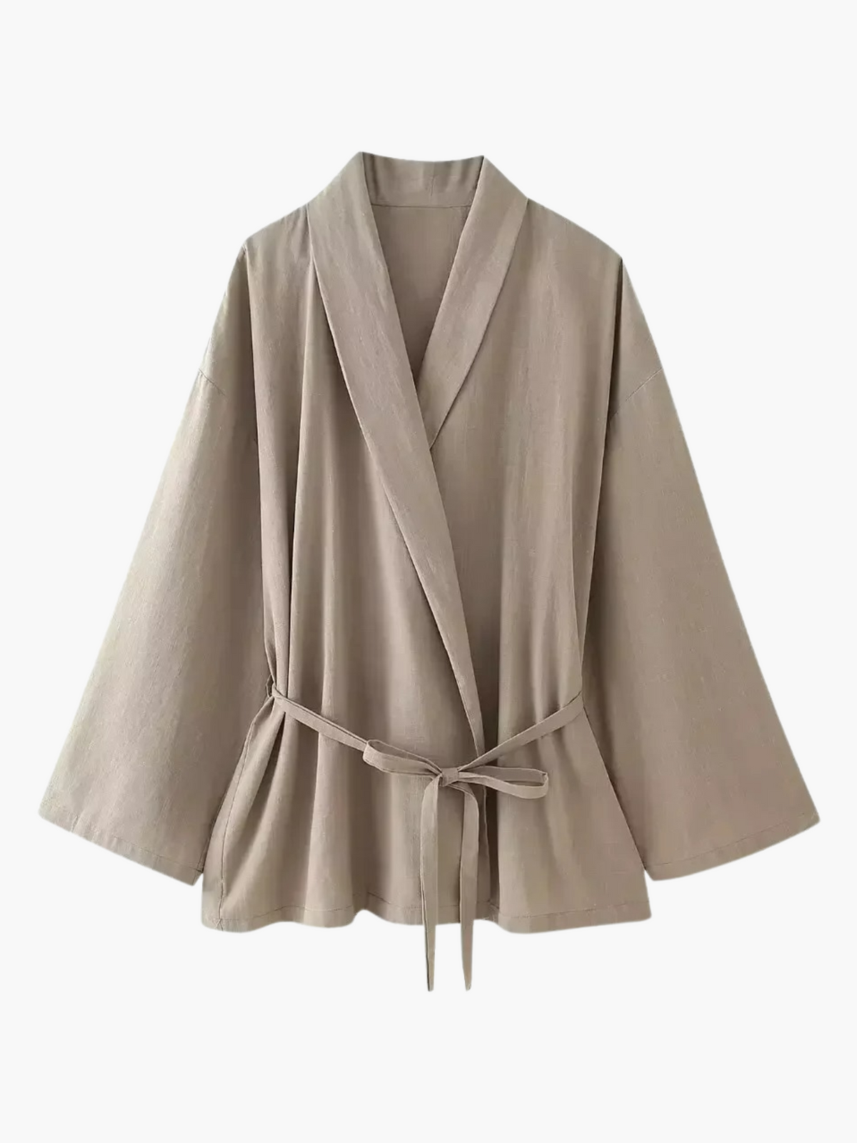 Josie | Luxe Losse Vetersluiting Kimono Jas voor Dames