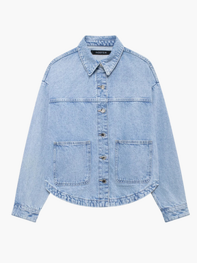 Yara | Stijlvol Denim Jack met Zakdetails