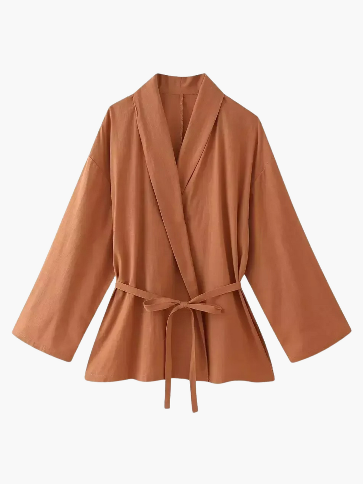 Josie | Luxe Losse Vetersluiting Kimono Jas voor Dames