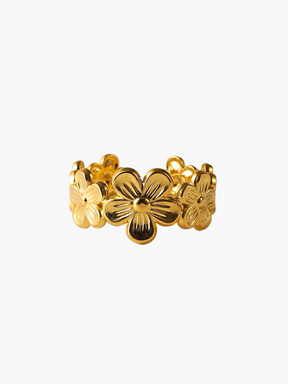 Liana | 18K Elegante Bloemenring