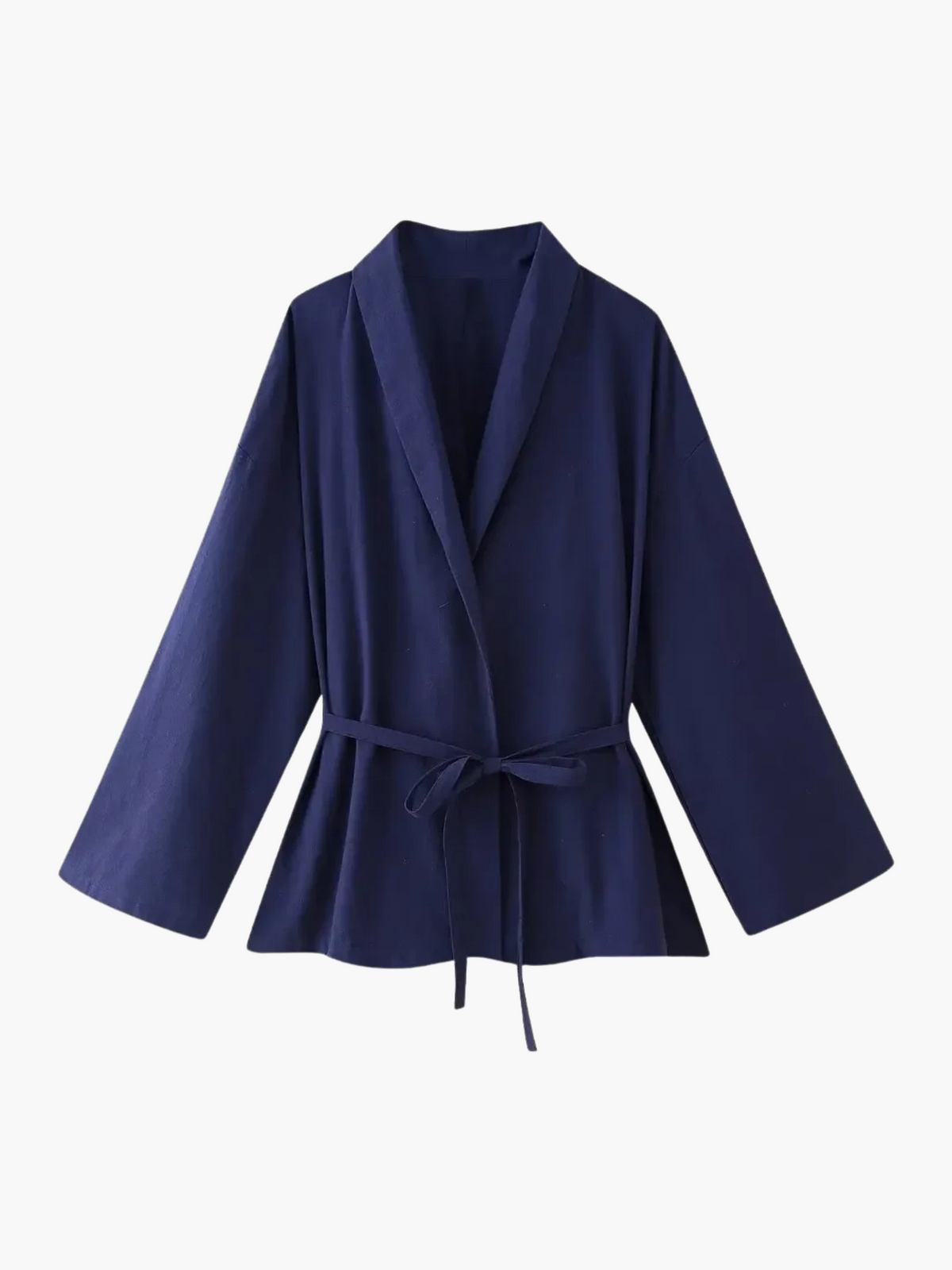 Josie | Luxe Losse Vetersluiting Kimono Jas voor Dames