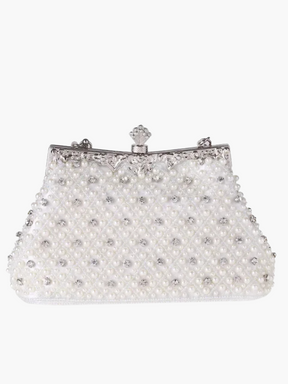 Maris | Vintage Clutch Tas met Elegant Parelontwerp