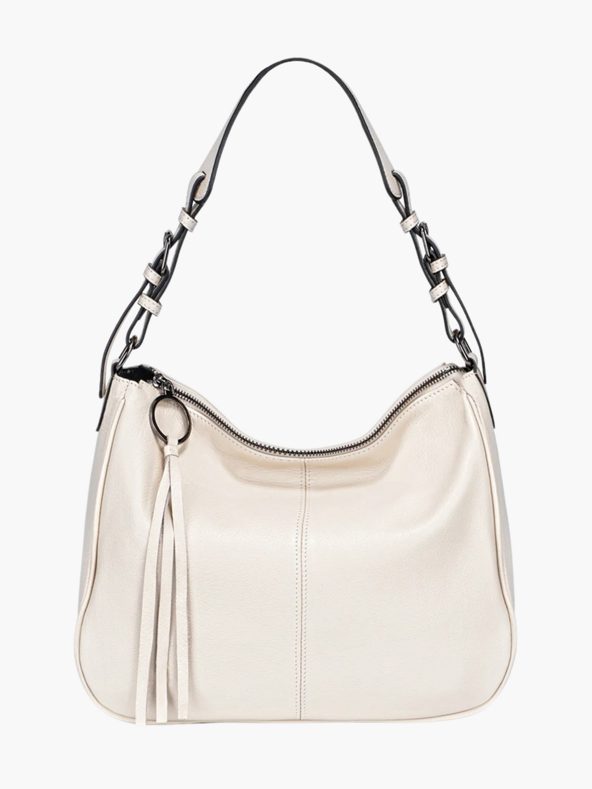 Mariah | Luxe Leren Hobo Tas van Zacht Leer