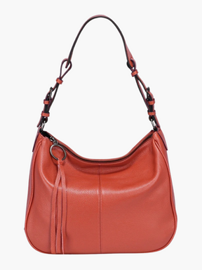 Mariah | Luxe Leren Hobo Tas van Zacht Leer