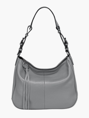 Mariah | Luxe Leren Hobo Tas van Zacht Leer