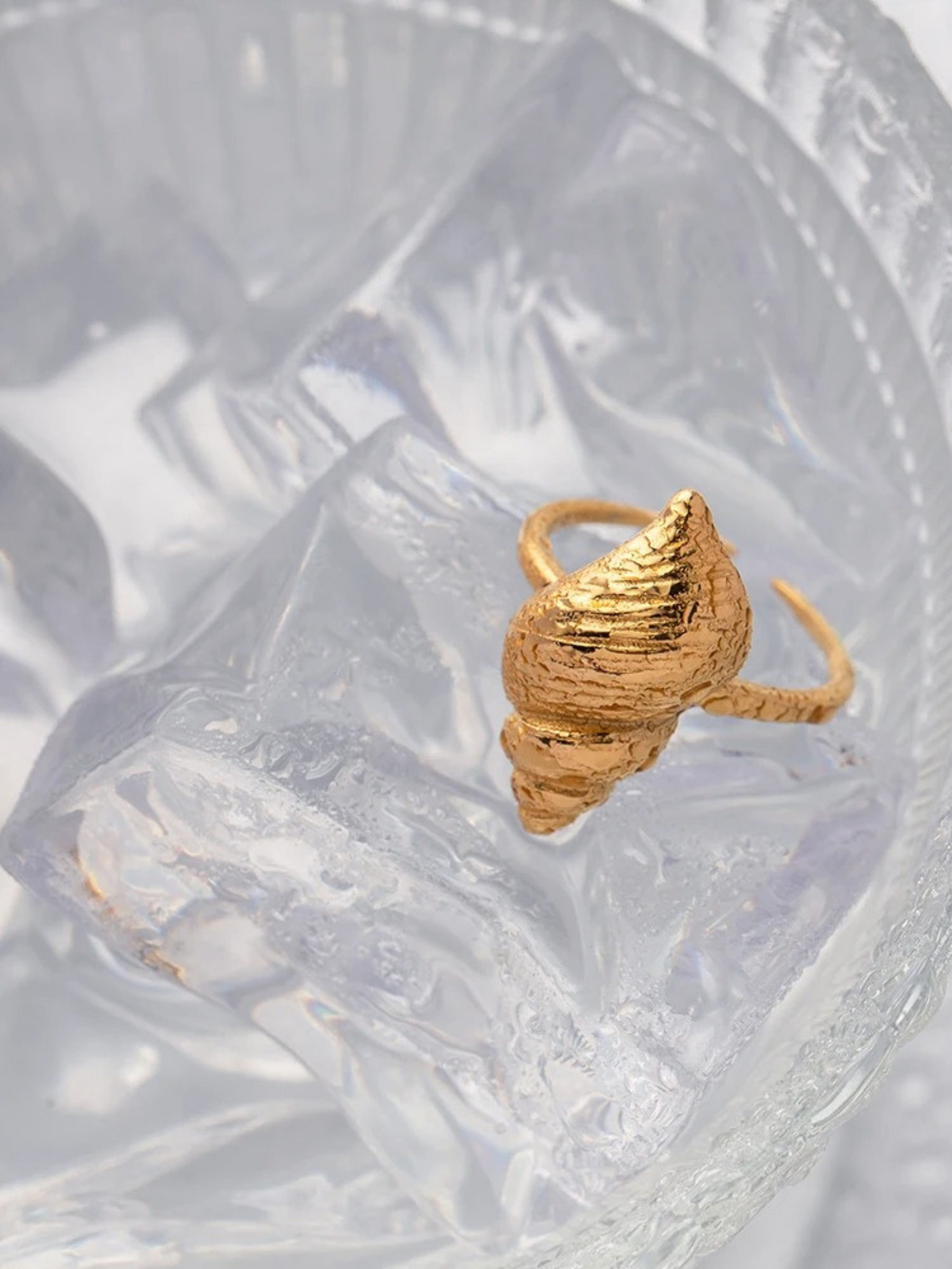 Renske | 18K Elegante Schelp Ring