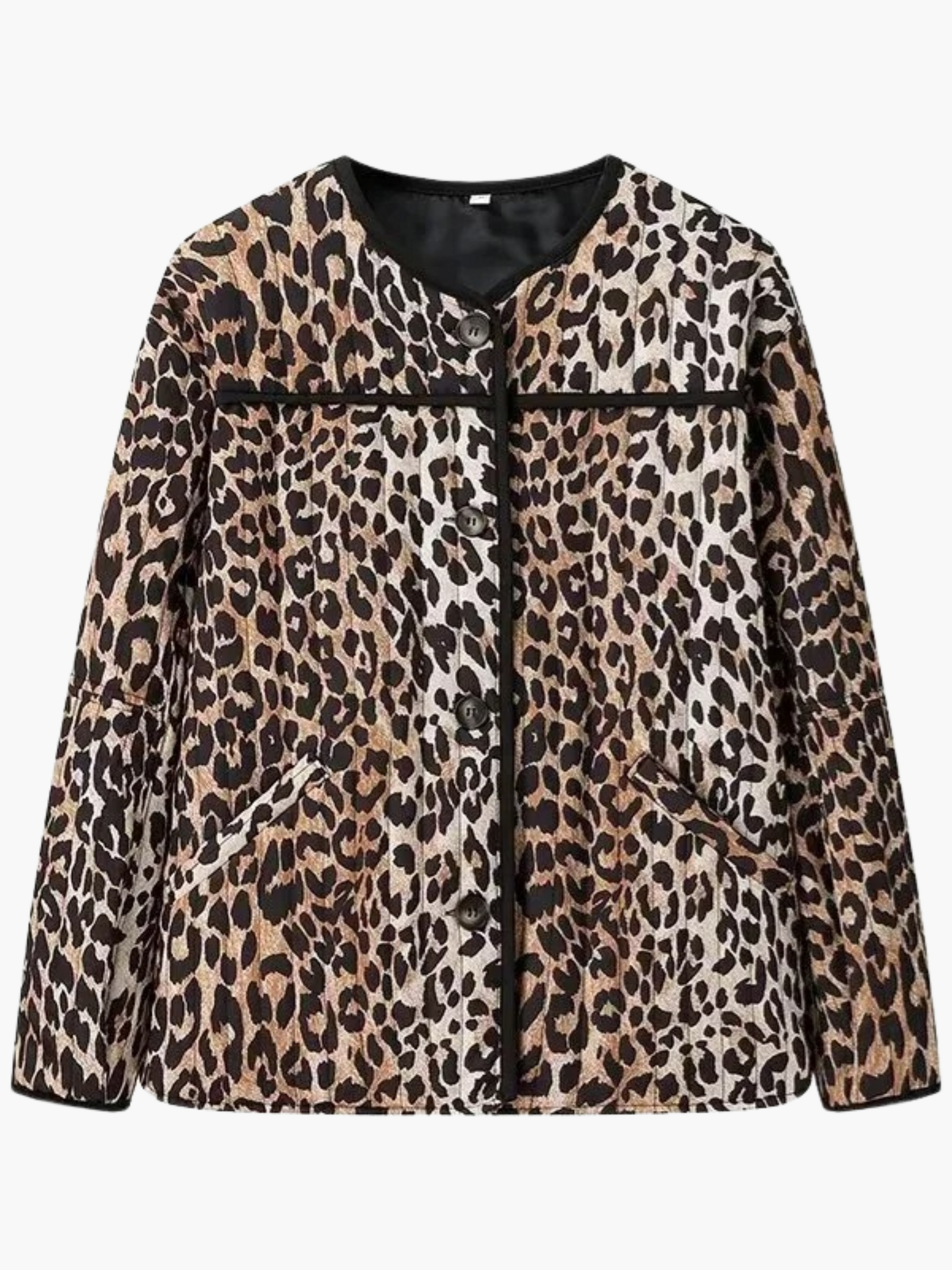 Paisley | Elegante Leopardprint Jas voor Vrouwen