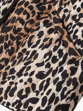 Paisley | Elegante Leopardprint Jas voor Vrouwen