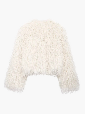 Esme | Stijlvolle Warme Faux Fur Korte Jas voor Dames