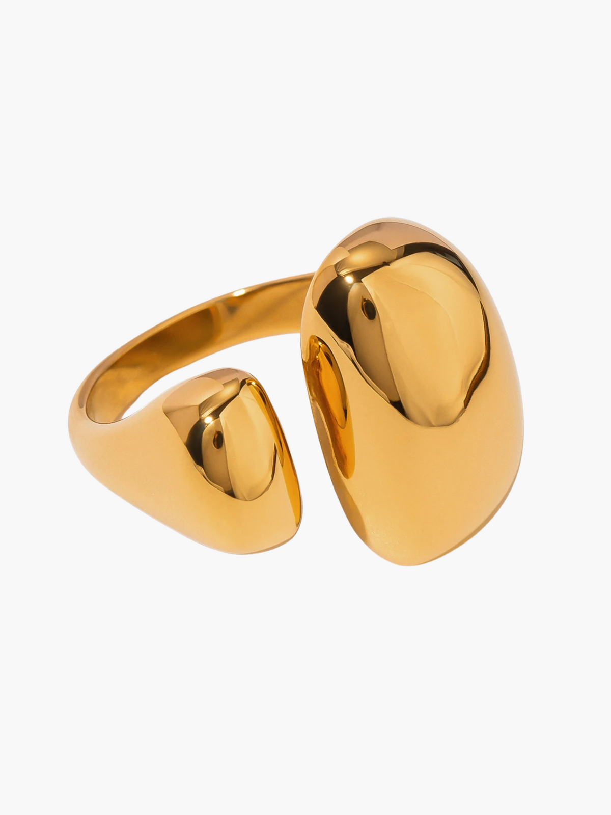 Steff | Elegante Geometrische Chunky Ring