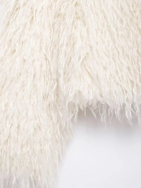 Esme | Stijlvolle Warme Faux Fur Korte Jas voor Dames