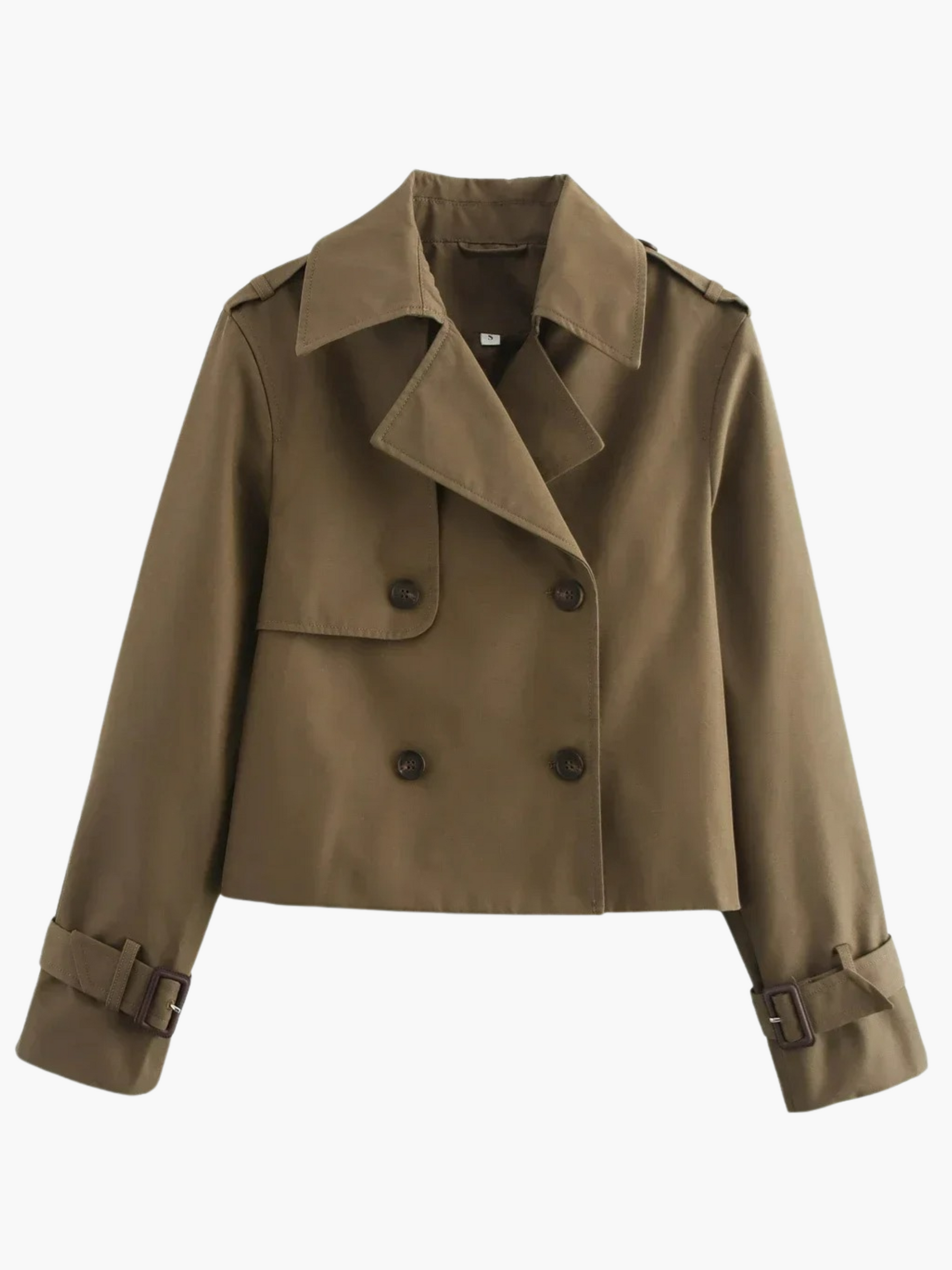 Gretchen | Elegante Dubbelrijige Trenchcoat voor Dames