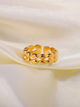 Nienke | 18K Ovale Dubbelrijige Ring