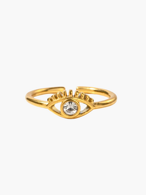 Keira | 18K Elegante Oog Ring