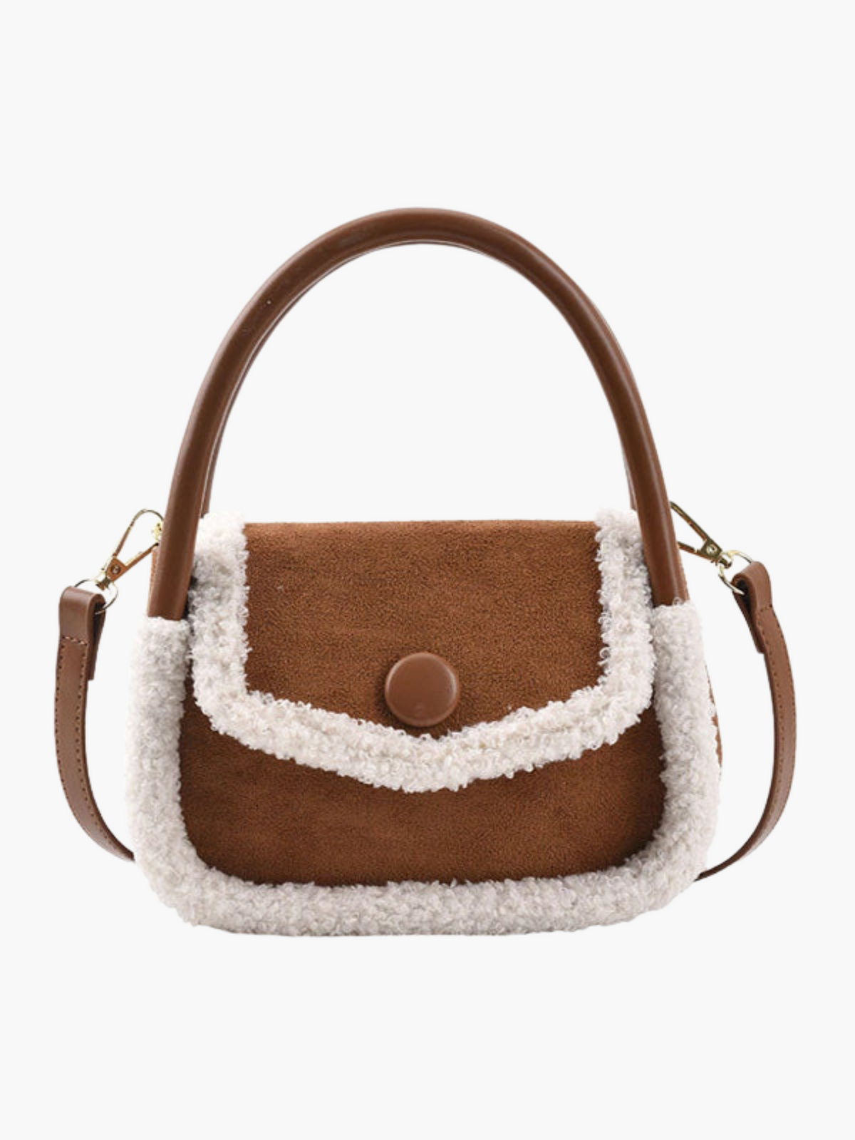 Patricia | Lamspluche Crossbody Mini Tas