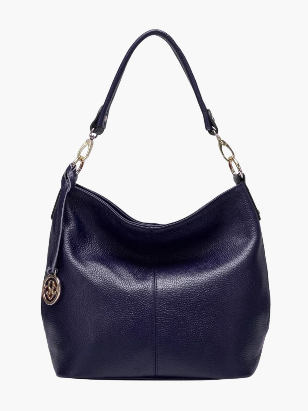 Maxine | Luxe Dames Hobo Schoudertas van Echt Leer