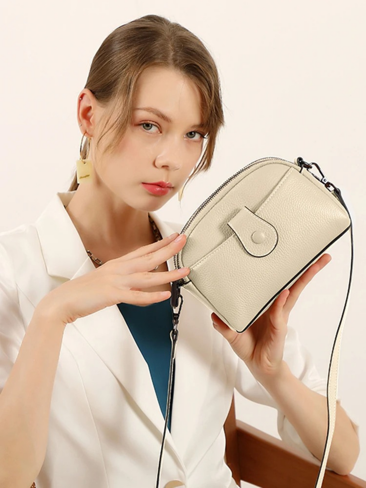 Joyce |  Elegante Mini Crossbody Tas van Echte Leer