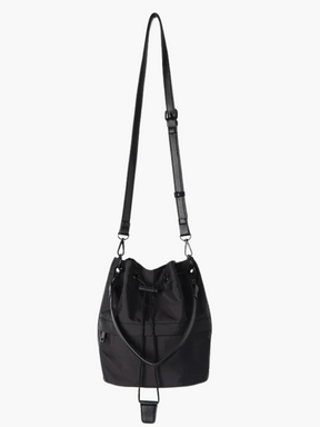 Lyric | Trendy Bucket Bag met Grote Capaciteit in Zacht Nylon