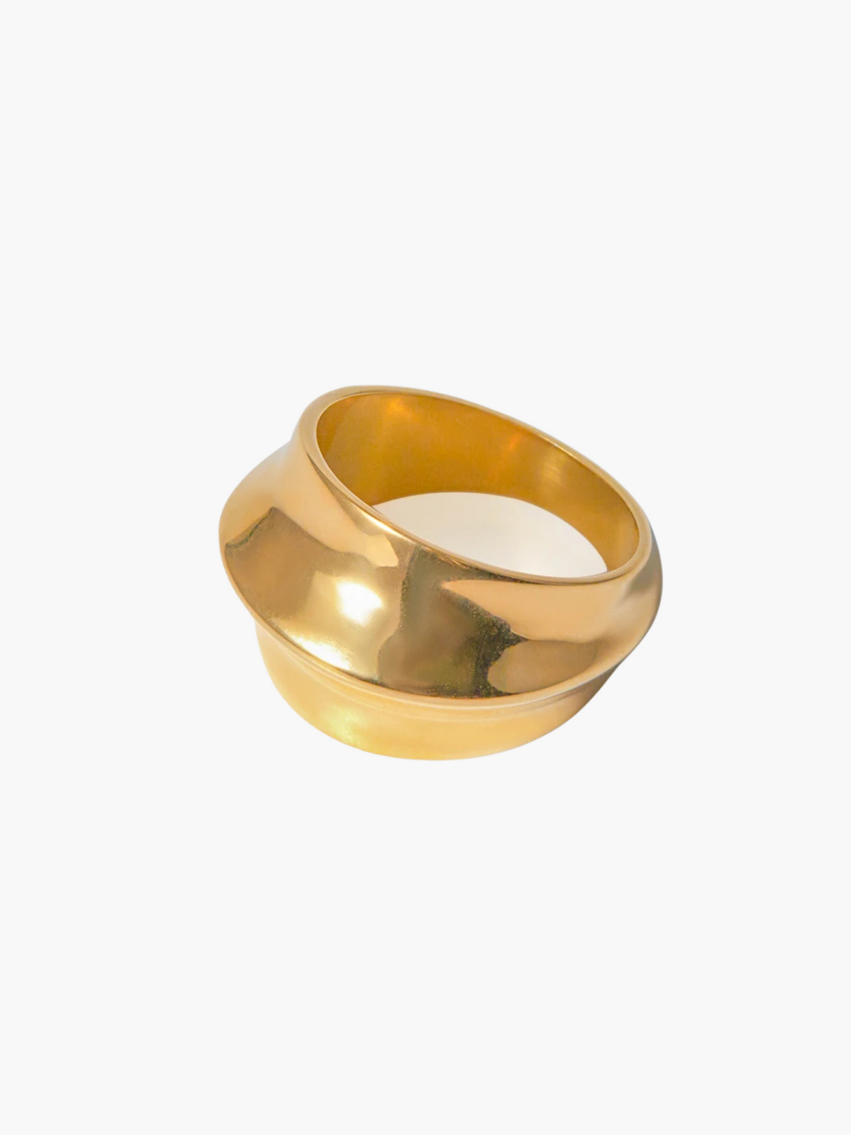 Carina | 18K Chunky Convex Ring