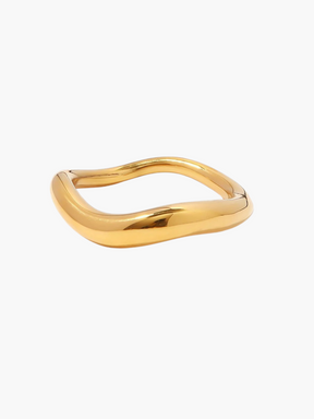 Sylvie | 18K Elegante Golvende Ring