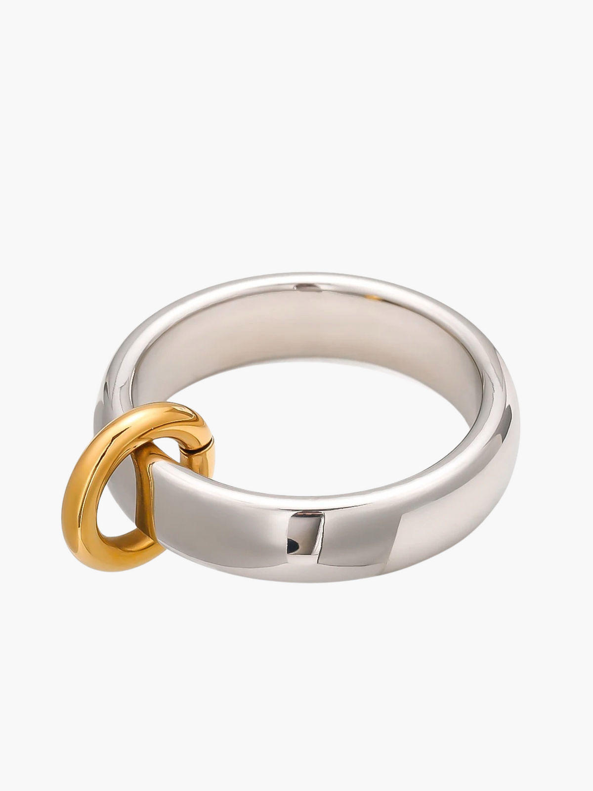 Lani | 18K Minimalistische Hoepel Dune Ring