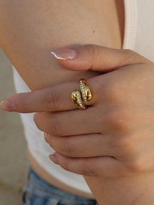 Quinn | Vintage Ring met Zirkonias