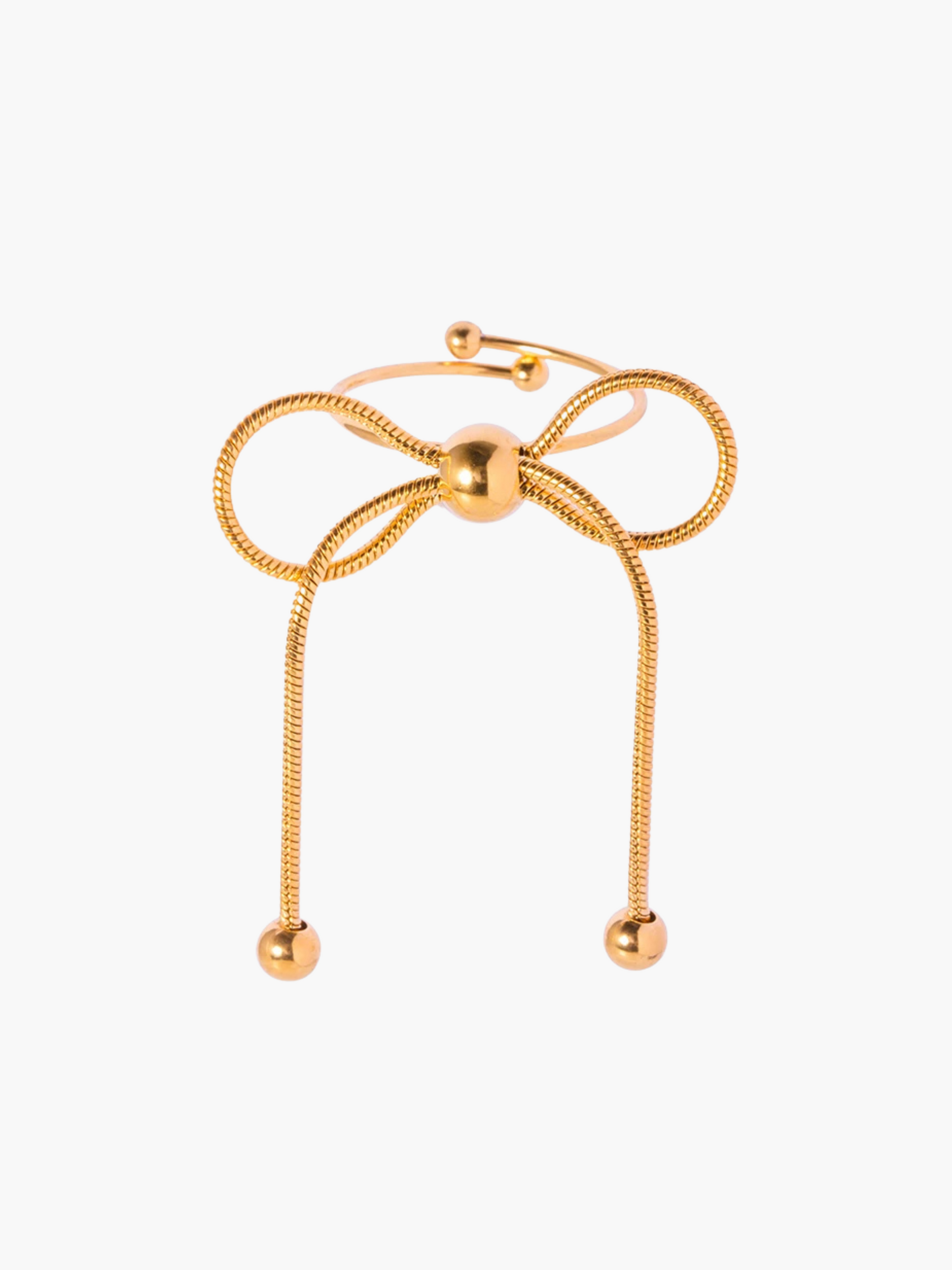 Daphne | 18K Open Ring met Strik