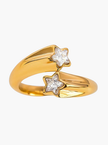 Amara | Luxe Open Ring met Sprankelende Zirkonia