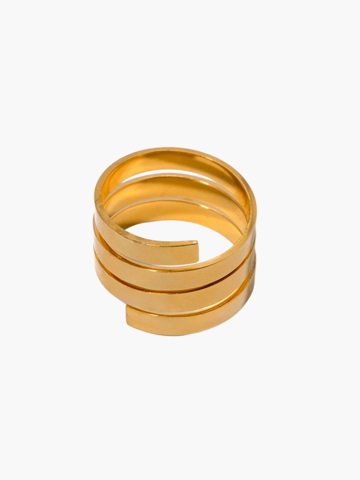 Melanie | 18K Eenvoudige Open Wrap Ring