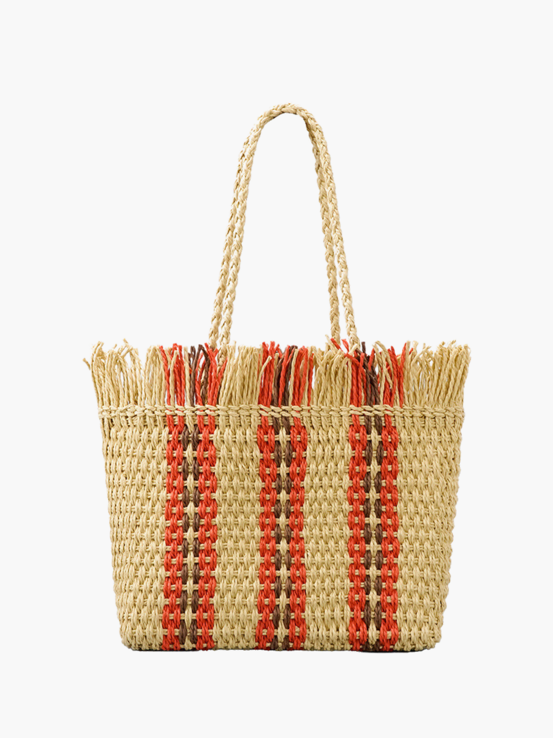 Amelia | Trendy Handgeweven Strandtas