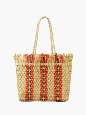 Amelia | Trendy Handgeweven Strandtas