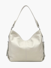 Lizan | Elegante Hobo Tas van Echt Leer met Kwastje