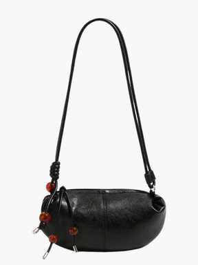 Rose | Vintage Hobo Schoudertas Tas in Zacht Premium Leer