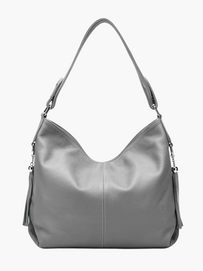 Lizan | Elegante Hobo Tas van Echt Leer met Kwastje