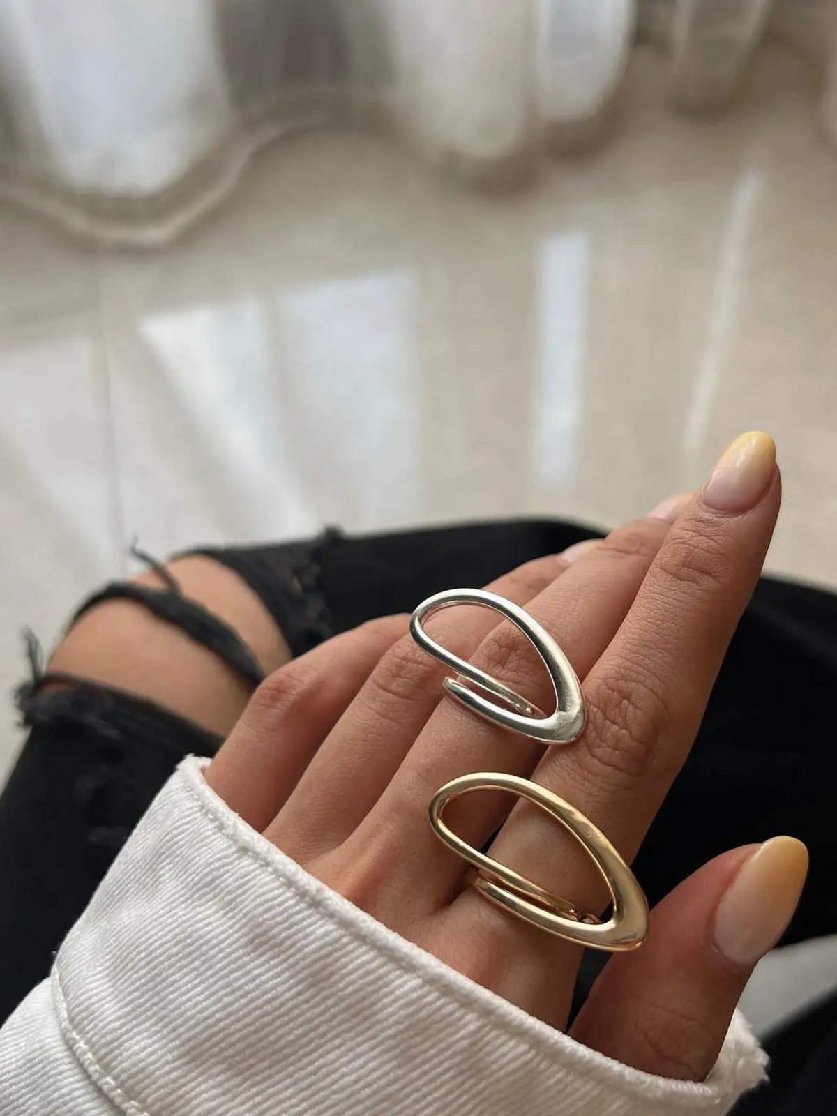 Vera | Vintage Gewikkelde Open Ring