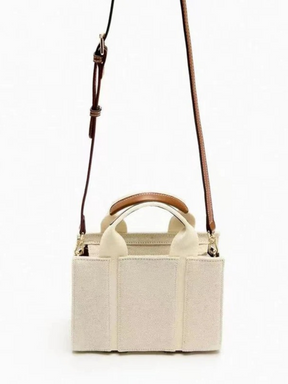 Destiny | Luxe Canvas Crossbodytas met Verstelbare Riem